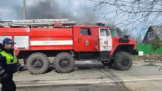 #пожар #чп Как страшно😥 спаси и сохрани #нижневартовск 10.05.2023 😭