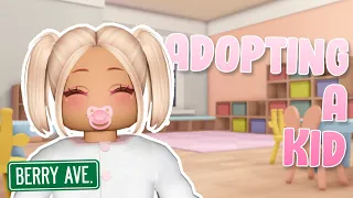 ADOPTING A KID ON BERRY AVENUE | Roblox Roleplay