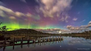 Aurora Australis: Cosmic Storm, 8 September 2017, Tasmania (Flat Edit)