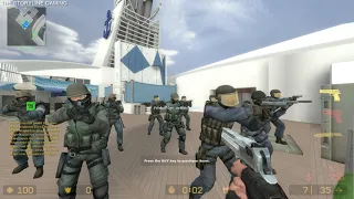 Counter Strike : Source - Cruise - Gameplay "CT Forces" (with bots) No Commentary