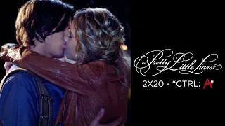 Pretty Little Liars - Caleb Leaves The Station/Hanna & Caleb Kiss - "CTRL: A" (2x20)