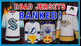 All 32 NHL ROAD Jerseys Ranked! (2022-23 season)