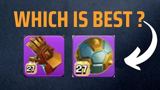 Spiky Ball Vs Giant Gauntlet | Hero Equipment