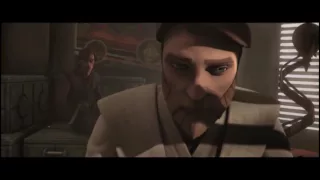 The Clone Wars - Obi wan Asks Anakin About Padme