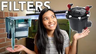 Best FILTER for Turtle Tanks - Canister VS Power Filter?!