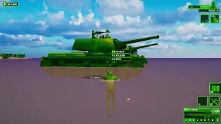 Attack on Toys water map Tan vs Green!