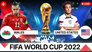 USA vs Wales | Live Stream FIFA World Cup Qatar Football