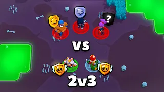 Can 2 PROS Beat 3 NOOBS?!?