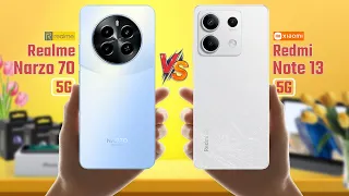 Realme Narzo 70 Vs Redmi Note 13 5G | Full Comparison 🔥 Which One is Best?