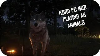 RDR2 PC MOD Playing As Animals /Red Dead Redemption 2 Model Swap Mod