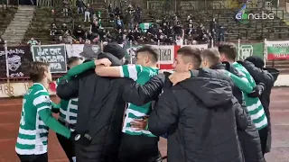 Емоциите в "зелено-бяло" след триумфа на Черно море над ЦСКА за Купата