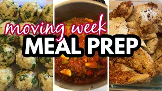 Moving Week Meal Prep | Chunky Turkey Keto Chili, Chicken Parm Meatballs, Blackened Chicken Tenders