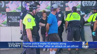 Boston Police Make 15 Arrests Along 'Methadone Mile' After Attack On Officer