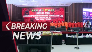 BREAKING NEWS - Polisi Ungkap Kasus Lab Narkoba dan Jaringan Fredy Pratama, Tersangka Dihadirkan!