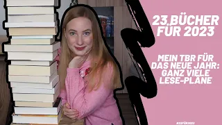 23 BÜCHER für 2023 ● meine Lesepläne für das nächste Jahr! 🎇✨