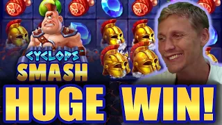 🔥CASINODADDY'S HUGE WIN ON CYCLOPS SMASH (Pragmatic Play) SLOT 🔥