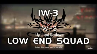 IW-3 | Ultra Low End Squad | Invitation to Wine | 【Arknights】