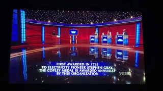 Final Jeopardy, $200,000 MARK??? - Amy Schneider Day 6 (11/24/21)