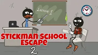 Stickman school escape 2 - by Mirra Games | Android Gameplay |