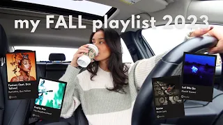 the ULTIMATE fall playlist 2023 🍂🍁🤍 *drive with me*