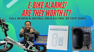 Are Electric Bike Alarms Worth It? Full Wsdcam Review & Installation on a Lectric XP Step-Thru