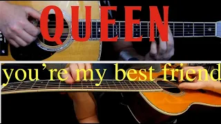 You're My Best Friend (Queen) Fingerstyle Guitar