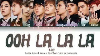 EXO (엑소) - Ooh La La La (닿은 순간) (Color Coded Lyrics Eng/Rom/Han/가사)