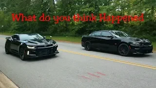 Dig Run: 2019 ZL1 (6SPD) vs 2019 Dodge Charger 392 ScatPack (A8)