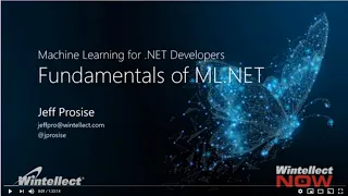 Machine Learning for  .NET Developers  Introducing ML NET