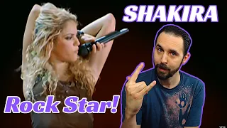 Shakira Live Reaction for Poem To A Horse! She's A Rock Star!