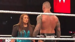 Randy Orton RKO To Nia Jax At Men's Royal Rumble Match | Nia Jax Destroy WWE Men's Superstars