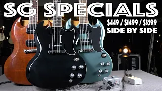 Which SG Special Would You Buy? - Gibson, Epiphone, and Gibson Custom Shop Models Compared!
