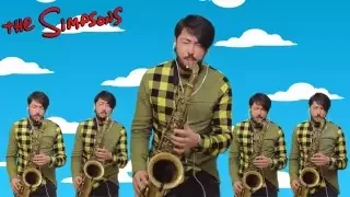 The Simpsons Theme (Cover Sax Solo Daniele Vitale)