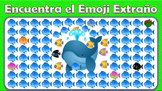 Encuentra El Emoji Diferente | JUEGO #8 | Prueba de rompecabezas de emojis