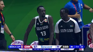 FIBA WC 2023: South Sudan vs China Highlights