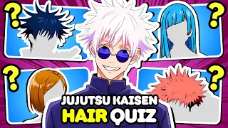 😈🔥GUESS THE JUJUTSU KAISEN CHARACTER BY HIS HAIR | Anime Hair Quiz