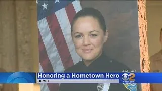 A Southland Community Gathers To Honor Fallen Hometown Hero