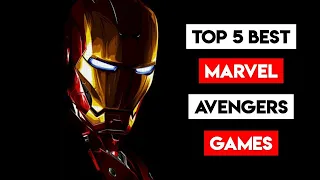 [OFFLINE/ONLINE] TOP 5 HIGH GRAPHIC MARVEL AVENGER GAMES FOR ANDROID IN HINDI 2020