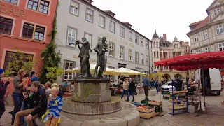 Quedlinburg | Morning Walking Tour | Quedlinburg Schöne Stadt | City Walk 4K