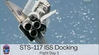 STS-117 Flight Day 3 ISS Docking