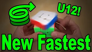 Making an EVEN FASTER Turning Rubik's Cube