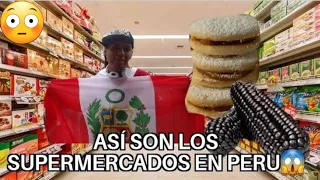 Esto me encontré en los supermercados De Perú woow increíble 😱