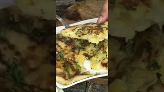 Potato Cheese Naan| no bake | frying pan Naan #naan