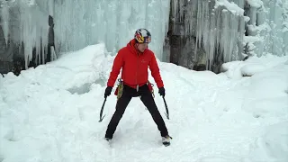 How to Ice Climb Series #3: Solid Steep Ice Technique