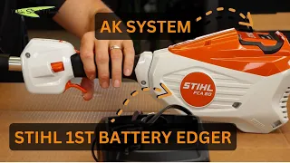 FCA 80 - Stihl's 1st Ever battery Edger in the AK system.