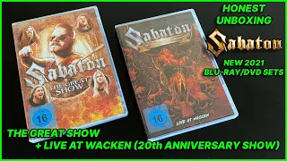Sabaton: The Great Show + Live At Wacken (20th Anniversary Show) Blu-ray/DVD sets - Honest Unboxing