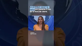 Le prohíben sacar su auto por pasarse 5 min de la hora de cierre