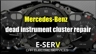 Mercedes-benz instrument cluster repair