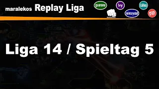 maralekos Replay Liga - Liga 14 - 5. Spieltag - Saison 10 - Starcraft 2