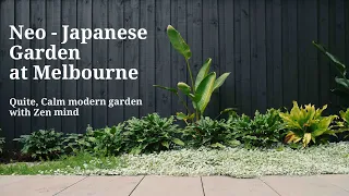 Modern Japanese Garden Project at Gren Iris, Melbourne